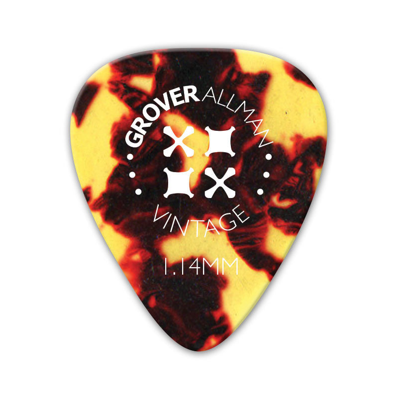 Vintage Celluloid Pro Picks (10 Pack) - Tortoiseshell - Ugly Dog Band Merch - Custom Guitar Picks and Band Merchandise Canada - 6