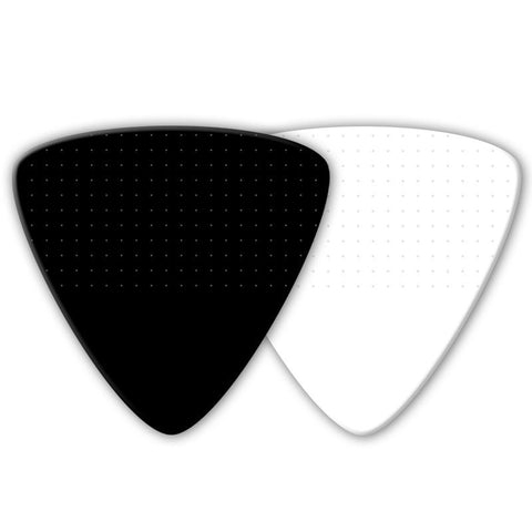 Celluloid Large Triangle Shape TRU GRIP Picks - Single Sided - Ugly Dog Band Merch - Custom Guitar Picks and Band Merchandise Canada - 1