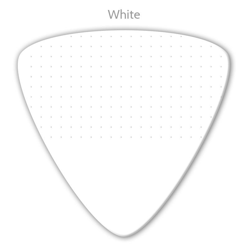 Celluloid Large Triangle Shape TRU GRIP Picks - Single Sided - Ugly Dog Band Merch - Custom Guitar Picks and Band Merchandise Canada - 3