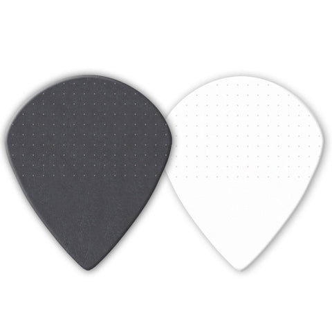 Delrinex Jazz XL Shape TRU GRIP Picks - Double Sided - Ugly Dog Band Merch - Custom Guitar Picks and Band Merchandise Canada - 1