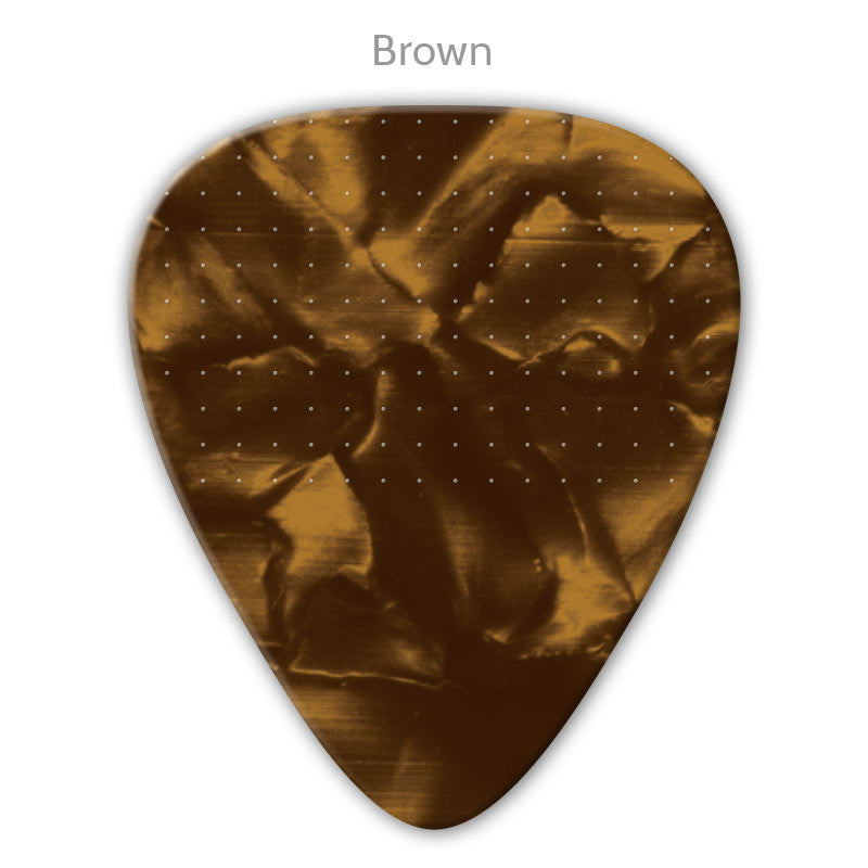 Vintage Celluloid TRU GRIP Picks - Single Sided - Ugly Dog Band Merch - Custom Guitar Picks and Band Merchandise Canada - 3