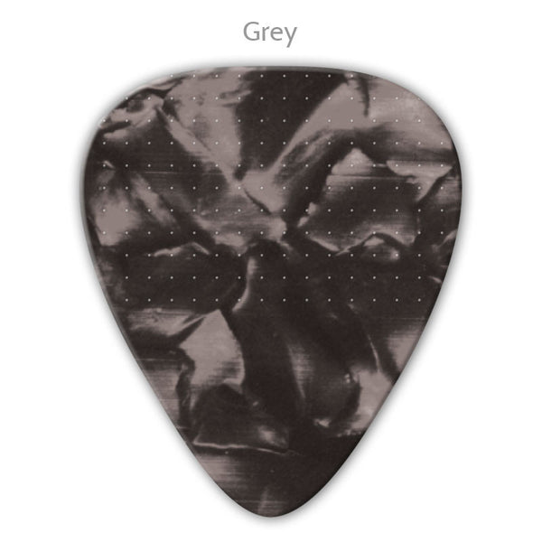 Vintage Celluloid TRU GRIP Picks - Single Sided - Ugly Dog Band Merch - Custom Guitar Picks and Band Merchandise Canada - 6