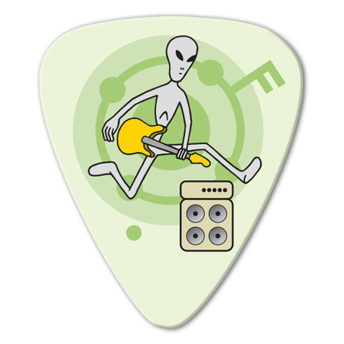 Unlimited Edition - Eddie Van Alien Picks (10 pack) - Ugly Dog Band Merch - Custom Guitar Picks and Band Merchandise Canada