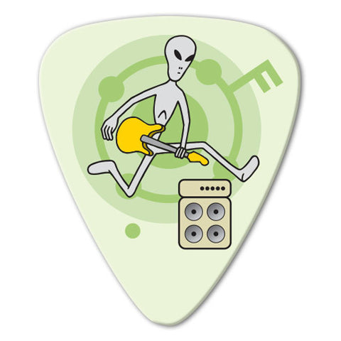 Unlimited Edition - Eddie Van Alien Picks (10 pack) - Ugly Dog Band Merch - Custom Guitar Picks and Band Merchandise Canada