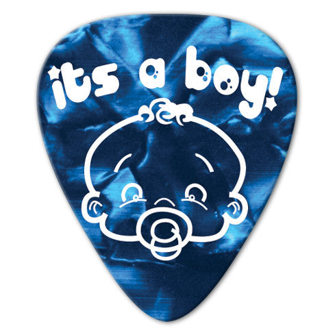 Unlimited Edition - It's a Boy Picks (10 pack) - Ugly Dog Band Merch - Custom Guitar Picks and Band Merchandise Canada
