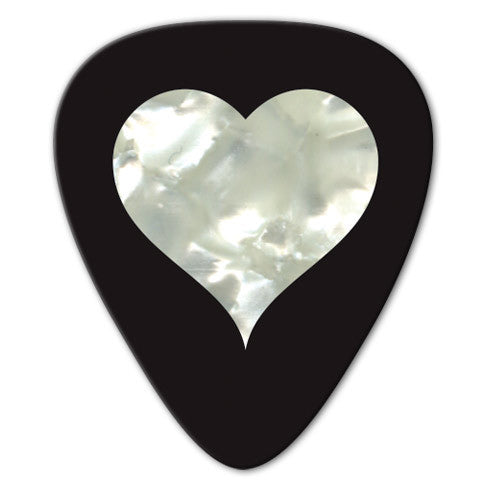 Unlimited Edition - Pearl Heart Picks (10 pack) - Ugly Dog Band Merch - Custom Guitar Picks and Band Merchandise Canada