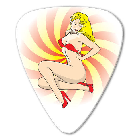 Unlimited Edition - Bikini Girl Picks (10 pack) - Ugly Dog Band Merch - Custom Guitar Picks and Band Merchandise Canada
