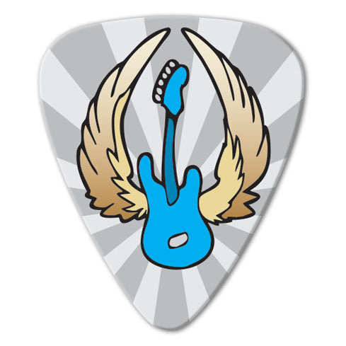 Unlimited Edition - Winged Guitar Picks (10 pack) - Ugly Dog Band Merch - Custom Guitar Picks and Band Merchandise Canada