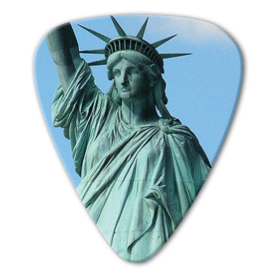 USA - Statue of Liberty Picks (10 pack) - Ugly Dog Band Merch - Custom Guitar Picks and Band Merchandise Canada