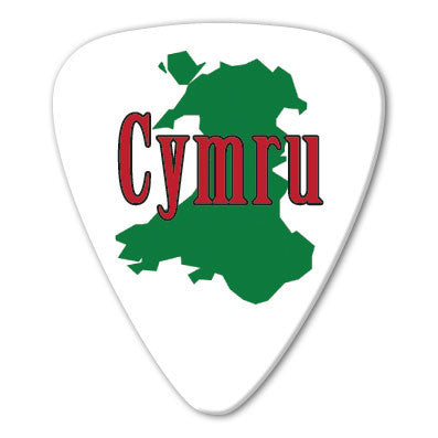 Wales - Cymru Picks (10 pack) - Ugly Dog Band Merch - Custom Guitar Picks and Band Merchandise Canada
