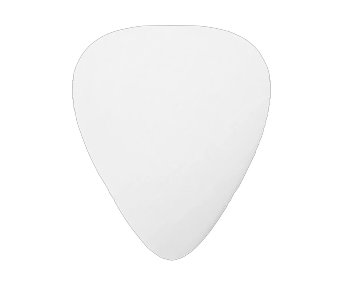 Celluloid Standard Shape Single Colour Printed Picks - Single Sided — Ugly Dog print example